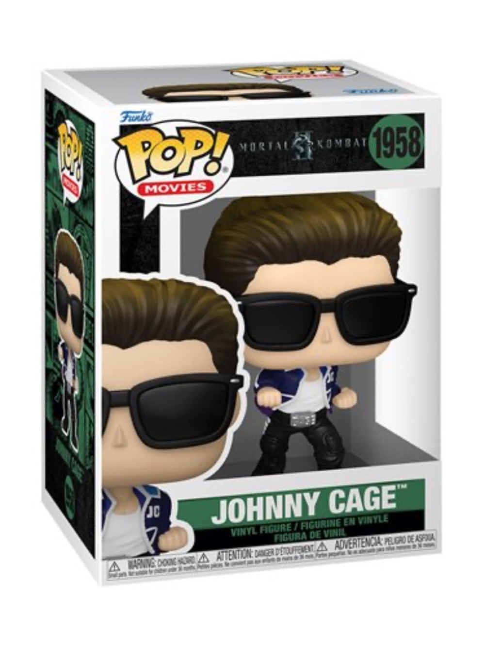 Funko Pop! Movies Johnny Cage (Mortal Kombat II) (2026) Vinyl #1958 w/ Protector